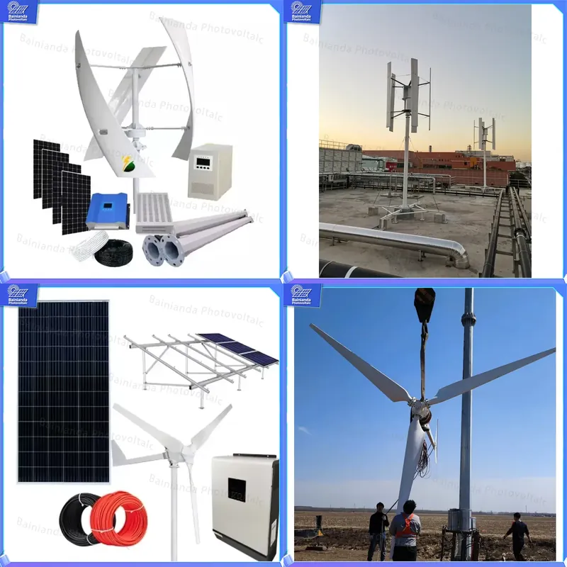 Wind Solar Hybrid Kit - 3KW 5KW 10KW Hybrid Wind Solar