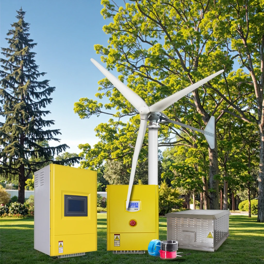 Wind Solar Hybrid Kit - 2000W 12V/24V Home Use Wind Turbine