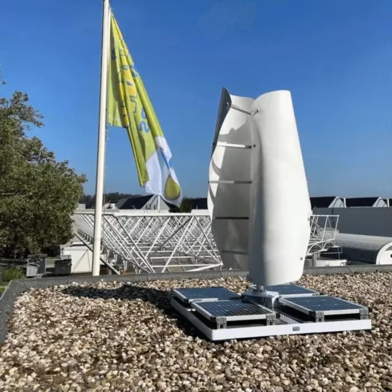 5-10kw Household Vertical Axis - Wind Solar Hybrid Kit ulasan dan harga