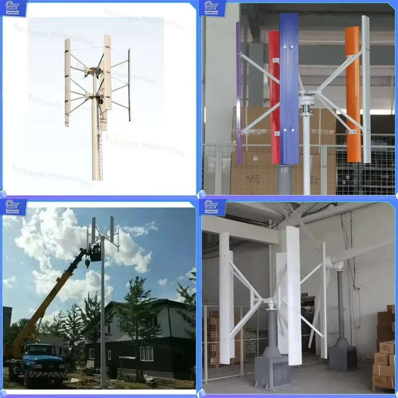 500W 1kW 2kW Vertical Axis Win - Wind Solar Hybrid Kit ulasan dan harga