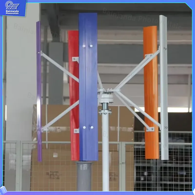 500W 1kW 2kW Vertical Axis Win - Wind Solar Hybrid Kit ulasan dan harga