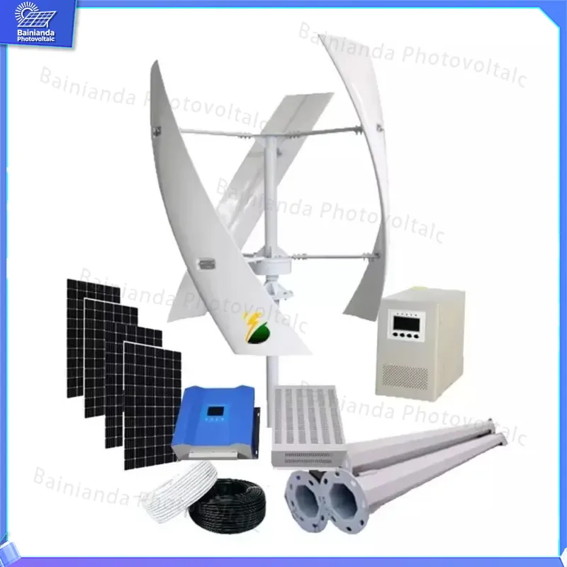 3KW 5KW 10KW Hybrid Wind Solar - Wind Solar Hybrid Kit ulasan dan harga
