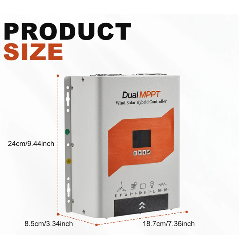 MPPT Charge Controller Solar & - Wind Solar Hybrid Kit ulasan dan harga