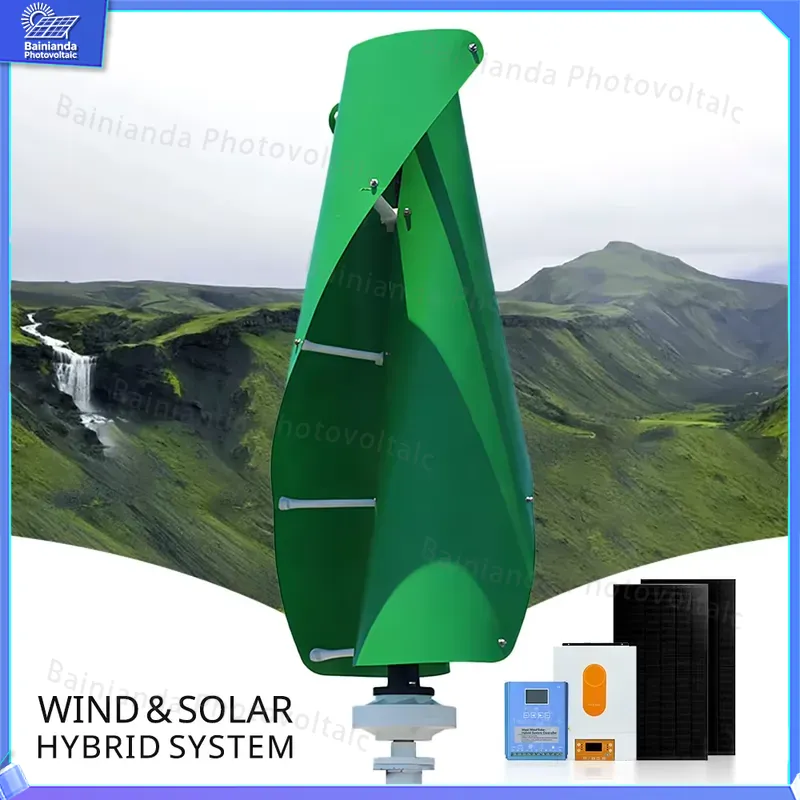5kW 10kW Hybrid Solar Wind Tur - Wind Solar Hybrid Kit ulasan dan harga