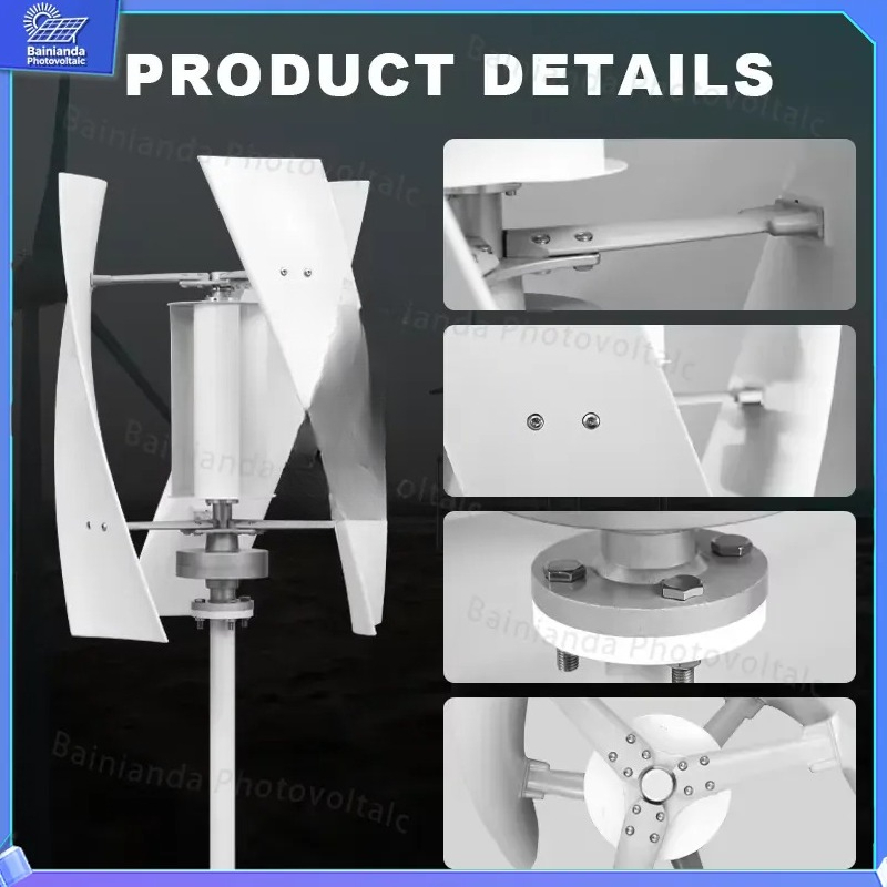 Vertical Wind Turbine Generato - Wind Solar Hybrid Kit ulasan dan harga